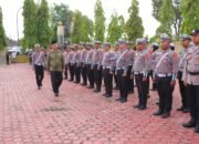 Polres Aceh Tamiang Melaksanakan Apel Gelar Pasukan Dalam Rangka Operasi Ketupat Seulawah 2025