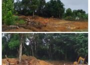 Tambang Timah Ilegal Masih Beroperasi di Jalan Raya Dusun Pokor, Desa Air Duren, Pemali