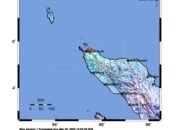 Gempa Bumi 5,4 SR Guncang Kota Banda Aceh 