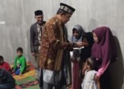 Tgk Jalaluddin Hadiri Santunan Anak Yatim di Pante Labu Dan Ikut Berbagi
