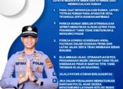 Kapolsek Linge Berikan Tips Mudik Aman, Keluarga Nyaman