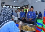 Bupati Armia Meninjau Proses Penyajian Makanan Bergizi Gratis