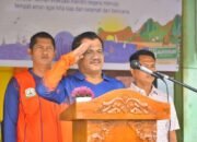 Wakil Bupati Aceh Tamiang Pimpin Apel Kesiapsiagaan Nasional Dan Simulasi Program SPAB