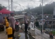 Beri Rasa Aman Polsek Pegasing Patroli Dan Pengaturan Di Beberapa Titik Jalur Mudik Dan Lokasi Wisata Yang Ramai Di Kunjungi