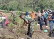 Semangat Gotong Royong, Warga Kampung Kelopak Mata Kompak Laksanakan Jum’at Bersih