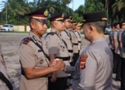 Kepolisian Resor Pidie Jaya Gelar Upacara Serah Terima Jabatan (sertijab)