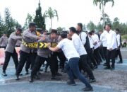 Antisipasi Gangguan Kamtibmas, Polres Bener Meriah Gelar Simulasi Pengamanan Aksi Unjuk Rasa
