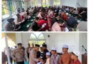 Polres Pijay Santunan Anak Yatim Di Masjid Al Fahri
