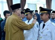 Bupati Bener Meriah Lantik 98 Pejabat Baru, Tagore Abubakar Tekankan Dedikasi dan Disiplin