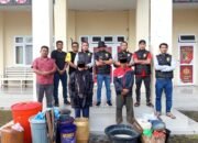 Polres Bener Meriah Gerebek Dua Warung Tuak di Kecamatan Bandar, 190 Liter Disita