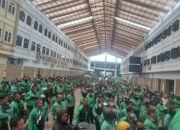 Ratusan Driver Grab di Medan Gelar Aksi Protes, Tuntut Hentikan Kebijakan yang Merugikan