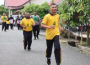 Polres Aceh Tengah Gelar Tes Kesamaptaan Jasmani Periodik I 2025