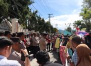 Pengamanan Humanis Ditunjukkan Polres Aceh Tengah, Aksi Unjuk Rasa Masyarakat Nelayan Berjalan Kondusif