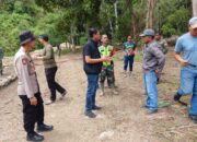 Polres Aceh Tengah Tertibkan Tambang Emas Ilegal di Aliran Sungai Kala Ise-Ise Kecamatan Linge