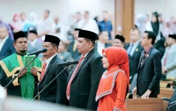 Pang Ucok dan Dua Kader Partai Aceh Resmi Dilantik Sebagai Anggota DPRA 2024–2029