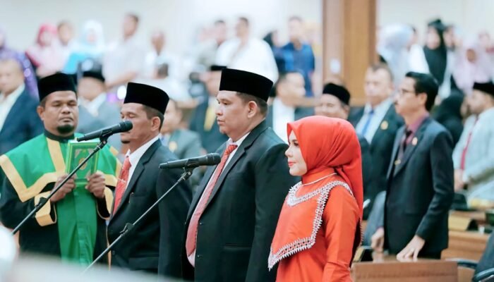 Pang Ucok dan Dua Kader Partai Aceh Resmi Dilantik Sebagai Anggota DPRA 2024–2029