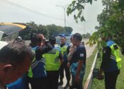 Sat Samapta Polres Pelabuhan Belawan dan Jasa Marga Gerebek Aksi Pungli oleh Pelajar SMP di Jalan Tol