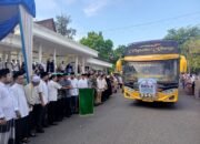 Pemko Langsa Resmi Lepas Keberangkatan 186 Jamaah Haji ke Tanah Suci