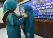 Devi Jeffry Sentana S Putra Resmi Dilantik sebagai Ketua TP PKK Kota Langsa Masa Bakti 2025–2030
