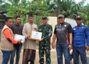 Kodim 0103 Dan Pemerintah Aceh Utara Tanggap Bencana, Salurkan Bantuan dan Gelar Gotong Royong di Cot Girek