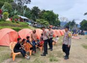 Akhir Pekan, Polsek Kota Takengon Sambangi Tempat Wisata Beri Pesan Kamtibmas