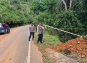 Patroli Identifikasi Daerah Rawan Bencana Alam Dan Laka Lantas Polsek Linge Imbau Pengguna Jalan Waspada