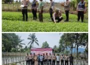 Sambut HUT Bhayangkara ke-79, Polres Pidie Jaya Gelar Penilaian Lomba Pekarangan Pangan Bergizi (P2B)