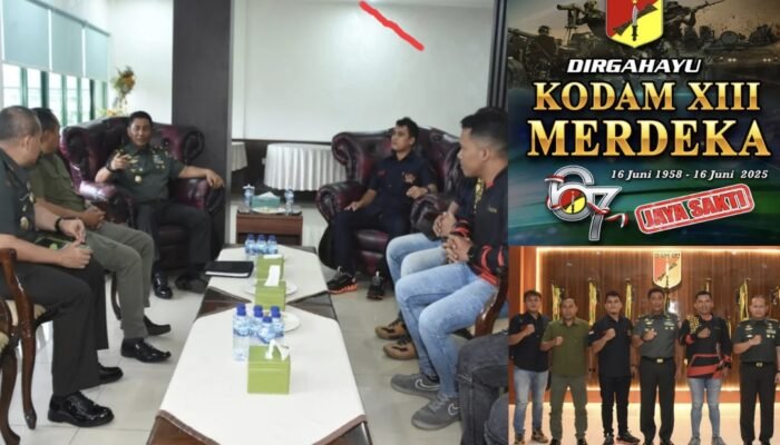 LSM Garda Timur Indonesia: Dirgahayu Kodam XIII/Merdeka ke-67, Pilar Ketahanan dan Keamanan di Bumi Nyiur Melambai