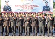 Polres Pidie Jaya Gelar Upacara Hari Lahir Pancasila 2025