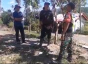 Babinsa Koramil 05/Linge Gelar Komsos dengan Petani Bahas Solusi Serangan Hama Babi