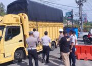 Satlantas Polres Aceh Tengah Sosialisasikan Bahaya ODOL Kepada Sopir Truk Dan Angkutan Barang