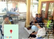 Babinsa Koramil 09/Ketol Bersama Bhabinkamtibmas dan Tokoh Masyarakat Gelar Komsos Bahas Manfaat Koperasi Merah Putih di Desa Bergang