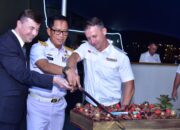 Aspers Dankormar Hadiri Jamuan Makan Malam Bersama Detasemen Armada Pasifik Angkatan Laut Rusia