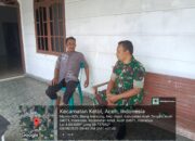 Babinsa Koramil 09/Ketol Laksanakan Komsos Bahas Rencana Penanaman Bawang Merah di Blang Mancung