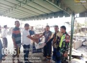 Supardi, Respon Cepat dan Tanggap Salurkan Bantu Kepala Korban Kebakaran di Agara
