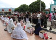 Jumat Berkah Idul Adha, Polres Aceh Tengah Berbagi dengan Sesama dalam Rangka HUT Bhayangkara ke-79