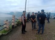 Hujan dan Dingin Menusuk Tulang, Polres Aceh Tengah Tetap Semangat Layani Masyarakat Berwisata