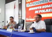 Anggota Komisi III DPR RI H.Nasir Djamil Lakukan Audiensi dengan Kapolres Pidie