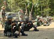 Asah Kemampuan Prajurit, Kodim 0102/Pidie Gelar Latihan Menembak Semester I Tahun Anggaran 2025