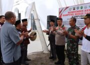Jelang Hari Bhayangkara ke-79, Kapolres Aceh Tengah Resmikan Kampung Bebas Narkoba di Kampung Bukit