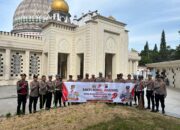 Jelang Hari Bhayangkara ke-79, Polres Aceh Tengah Gelar Baksos Religi di Masjid