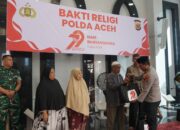 Polda Aceh Gelar Bakti Religi di Masjid Subulussalam PLTD Apung