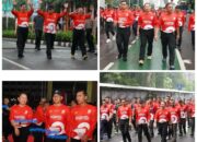 Pagdam Jaya/Jayakarta Mayjen TNI Rafael Granada Baay Bersama Kasdam Jaya Brigjen TNI Rachmad SIP Hadiri Sportday 2025