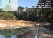 Tambang Ilegal Masih Beroperasi di Jebu Darat, Warga Pertanyakan Sikap Penegak Hukum dan Oknum Wartawan