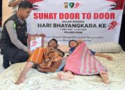 HUT Bhayangkara ke-79, Polres Pidie Laksanakan Sunat Massal Door to Door Untuk Anak Kurang Mampu