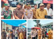Polres Pidie Jaya Bersama Forkopimda Sidak Pasar Trienggadeng: Cek Harga Sembako dan Tertibkan Lapak