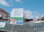 Proyek Penambahan Ruang Puskesmas di Batu Rusa Diduga Abaikan K3, Bangunan Sudah Alami Kerusakan Sebelum Rampung