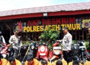 POLRES ACEH TIMUR BERHASIL AMANKAN 17 PELAKU CURANMOR PADA OPERASI SIKAT SEULAWAH 2025