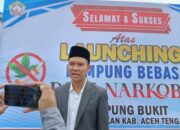 Reje Kampung Bukit Apresiasi Polres Aceh Tengah Atas Launching Kampung Bebas Narkoba