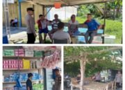 Bhabinkamtibmas Polsek Mutiara Ajak Warga Kompak Jaga Kamtibmas Diwilayahnya